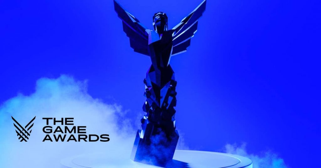 The Game Awards Trophy.