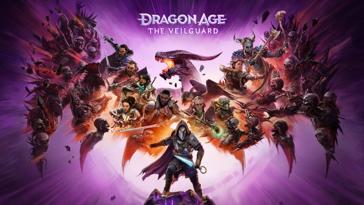 A poster for Dragon Age: The Veilguard.