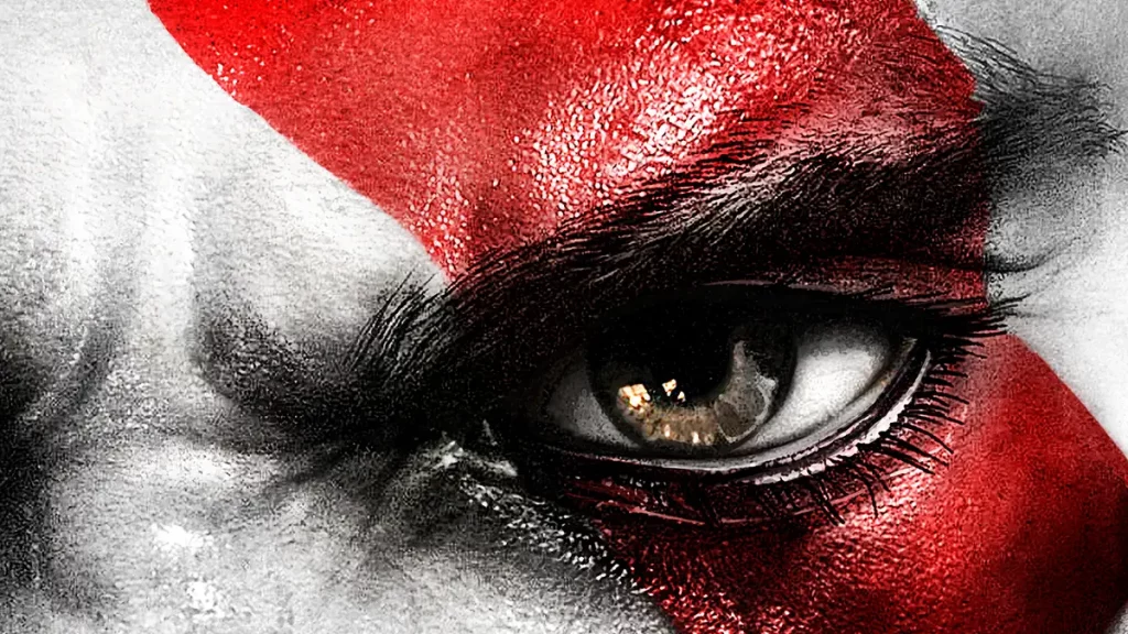 Official key art of God of War 3.