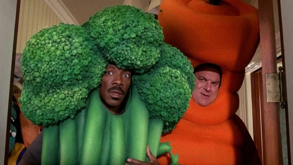 Eddie Murphy and Jeff Garlin in Daddy Day Care.