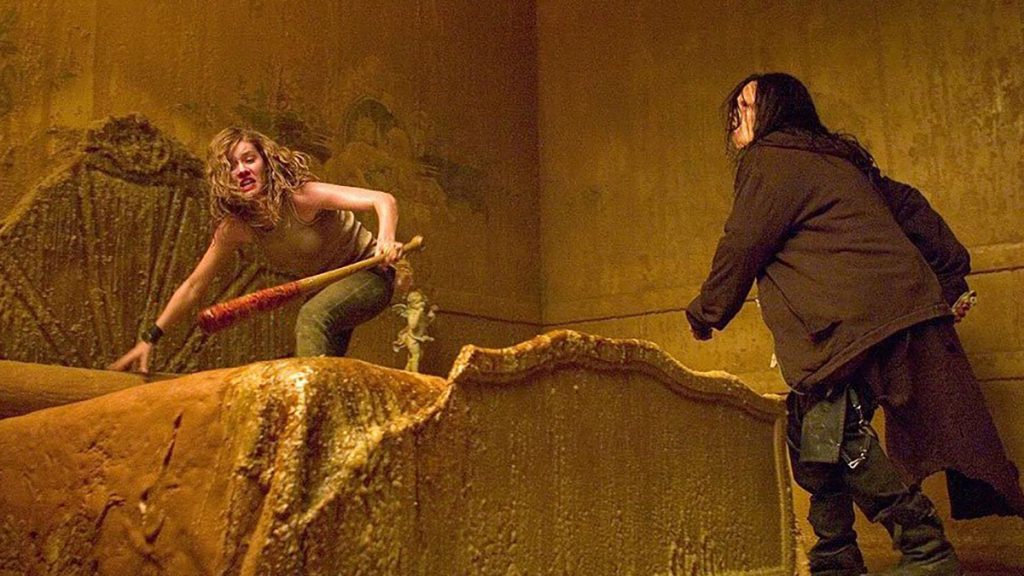 Elisha Cuthbert in House of Wax.