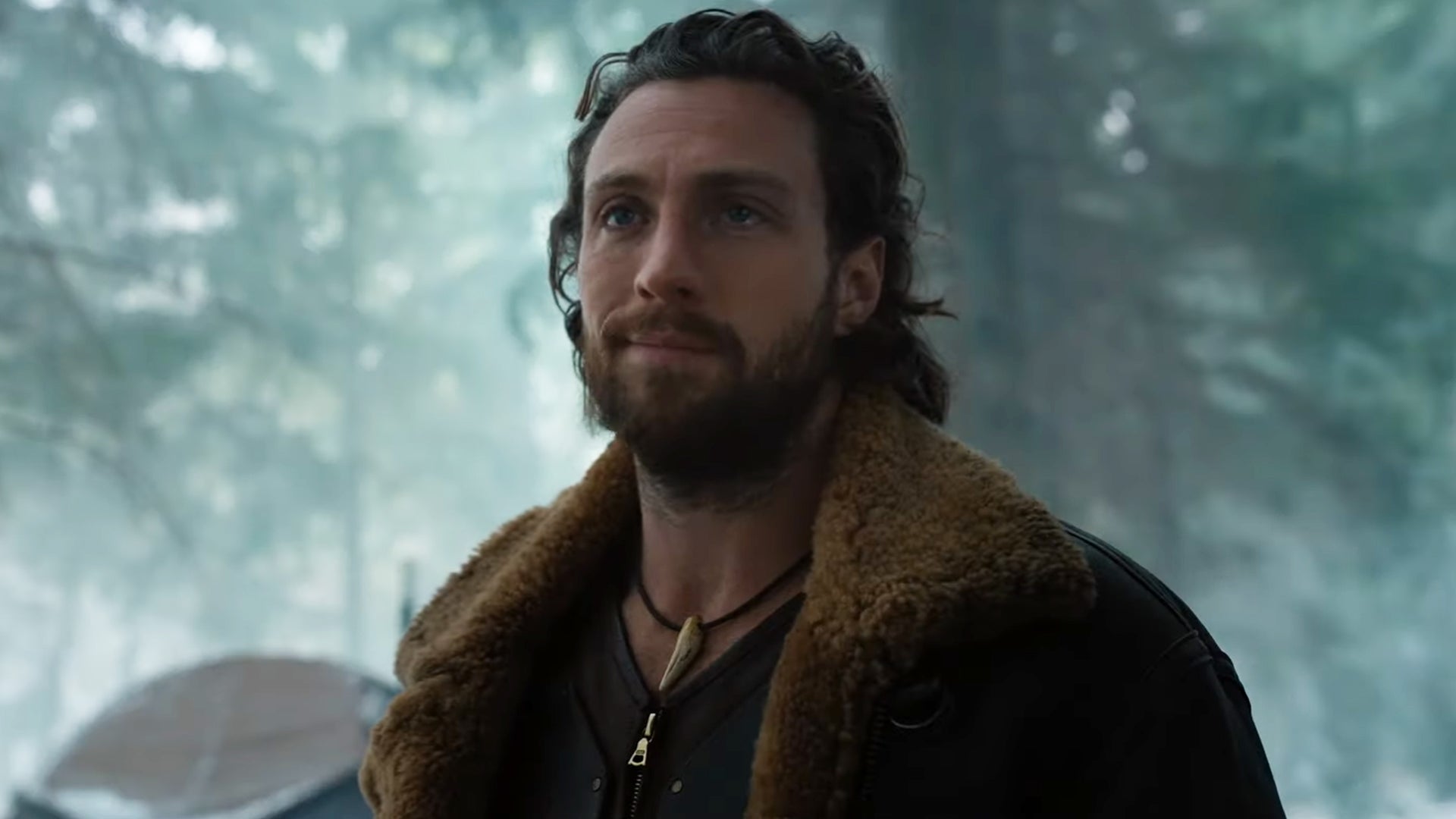 Aaron Taylor Johnson as Kraven in Kraven the Hunter.