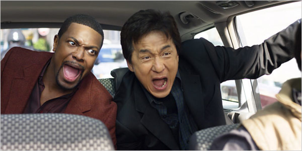 Jackie Chan and Chris Tucker in Rush Hour 3.