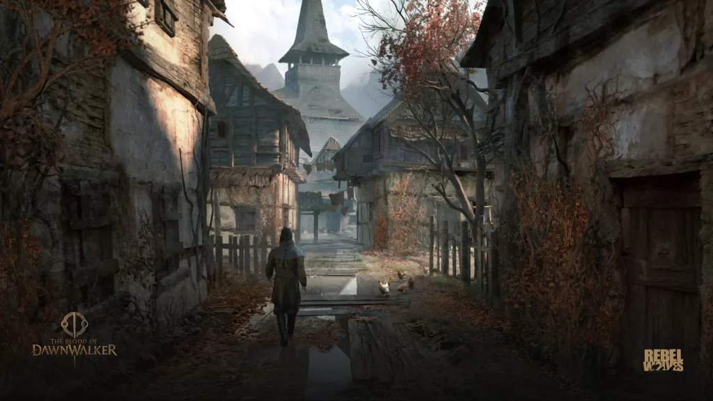 A settlement hides secrets for Coen in The Blood of Dawnlker.