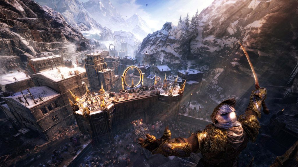 Shadow of War's Nemesis System in action.