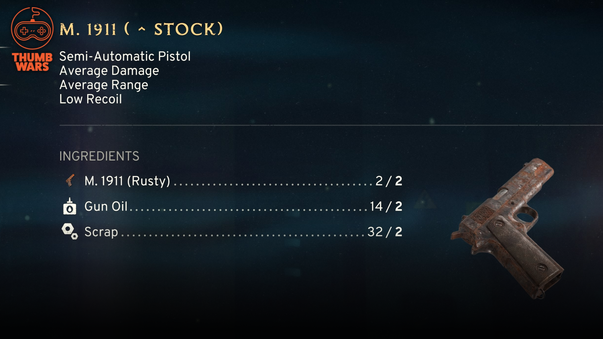 atomfall upgrade weapons screen
