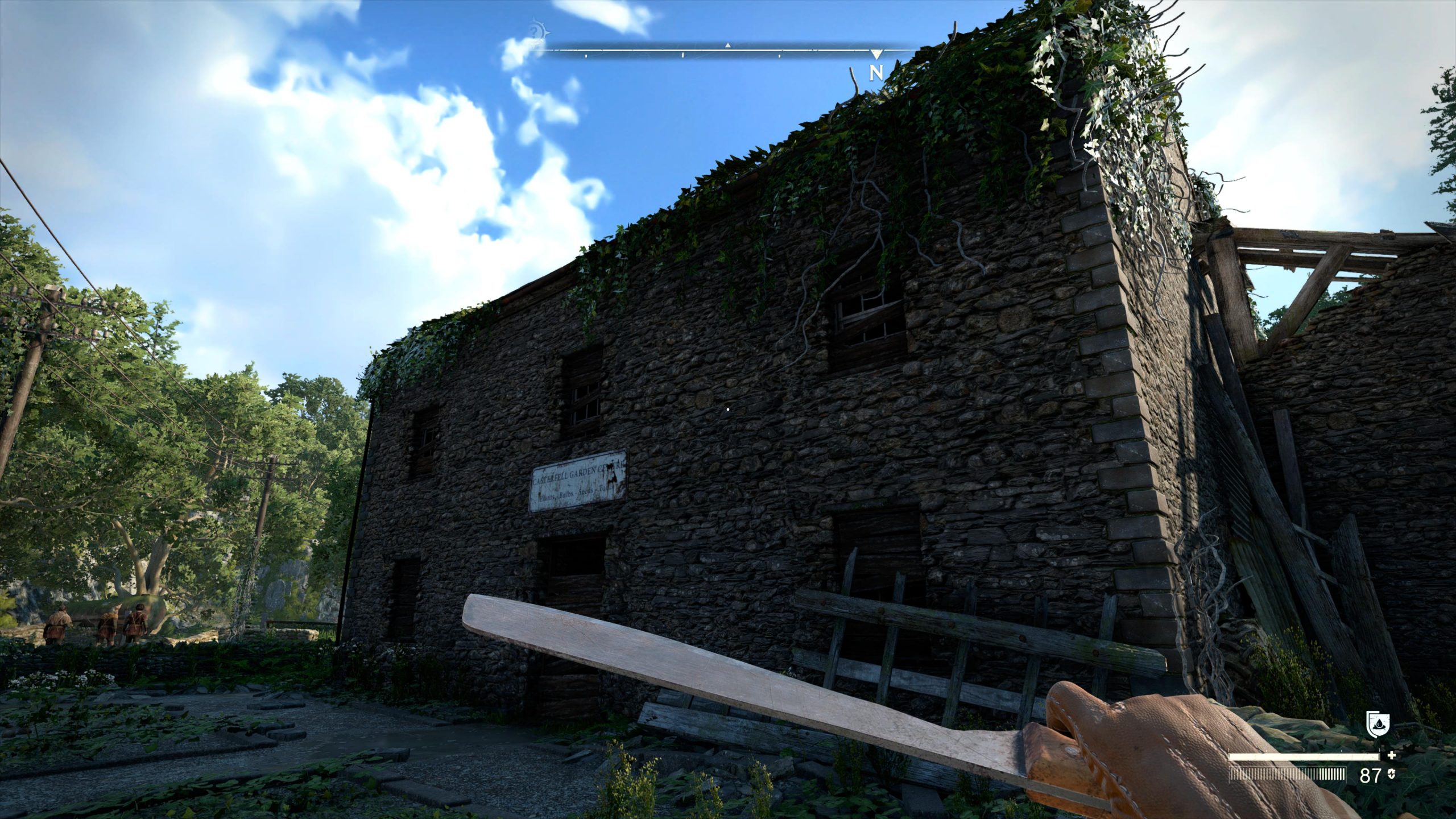 greenhouse hut key location