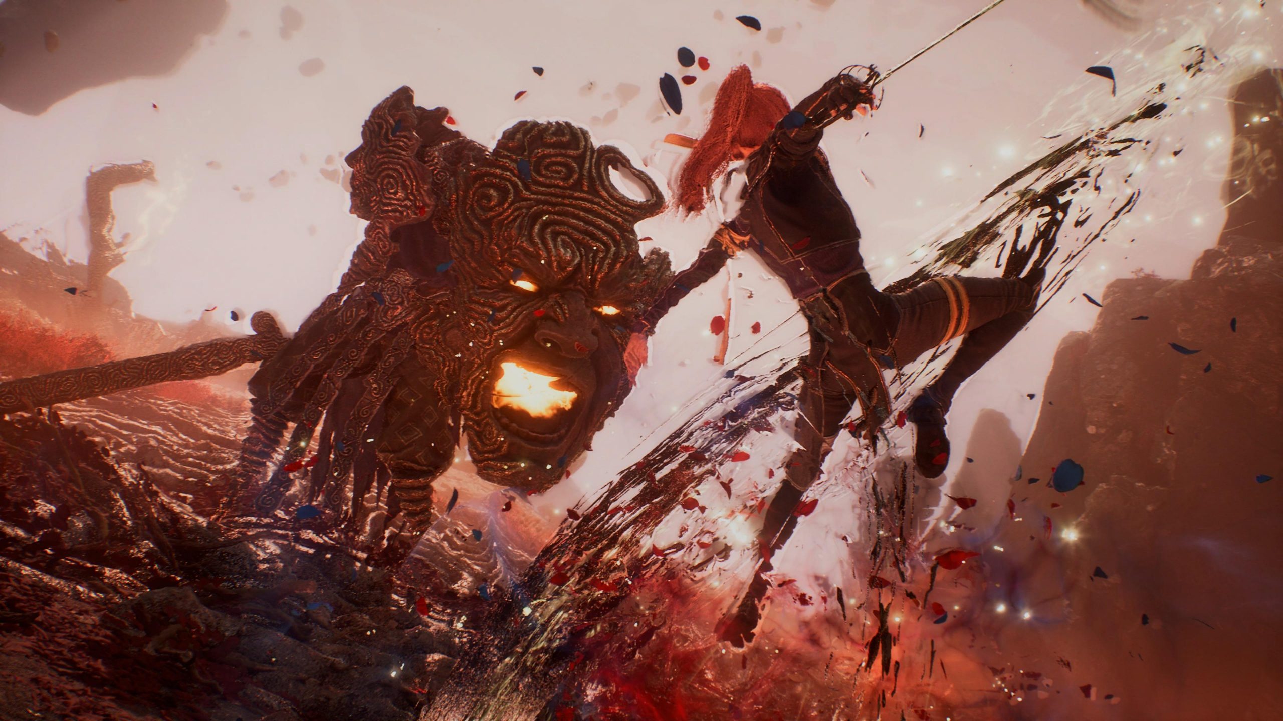 Maelle takes on a monster in Clair Obscur: Expedition 33