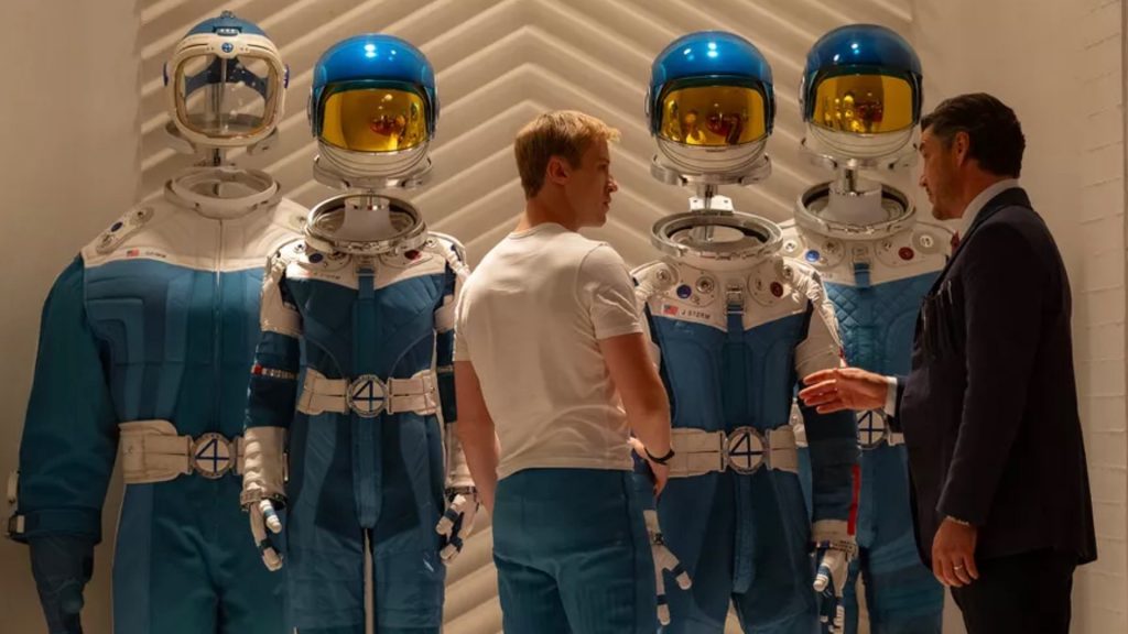 Johnny and Reed in The Fantastic Four: First Steps
