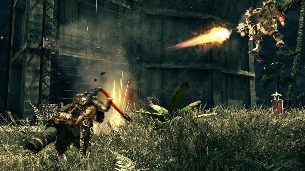 A screenshot from Lost Planet 2.