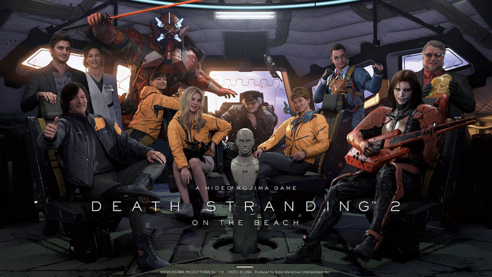 Key characters in Death Stranding 2.