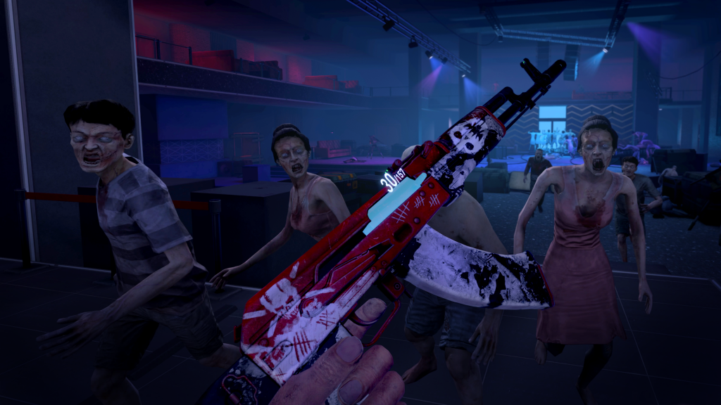 World War Z VR gameplay.