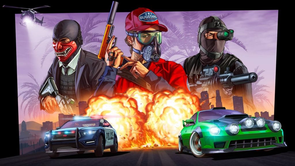 A still from GTA Online by Rockstar Games