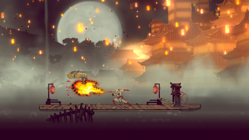 SHINOBI: Art of Vengeance gameplay.