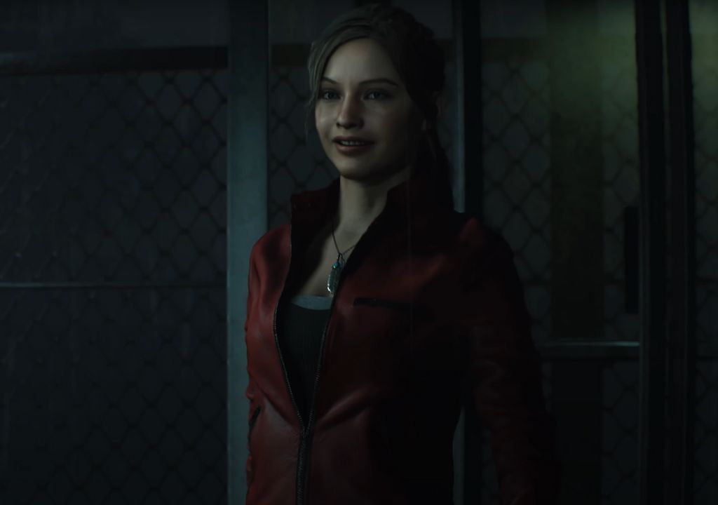 Claire Redfield smiling