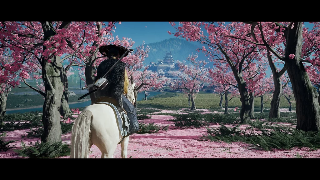A still from Ghost of Yotei