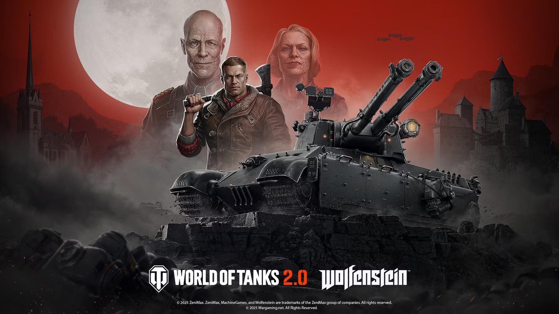 wolfenstein x world of tanks crossover announcement