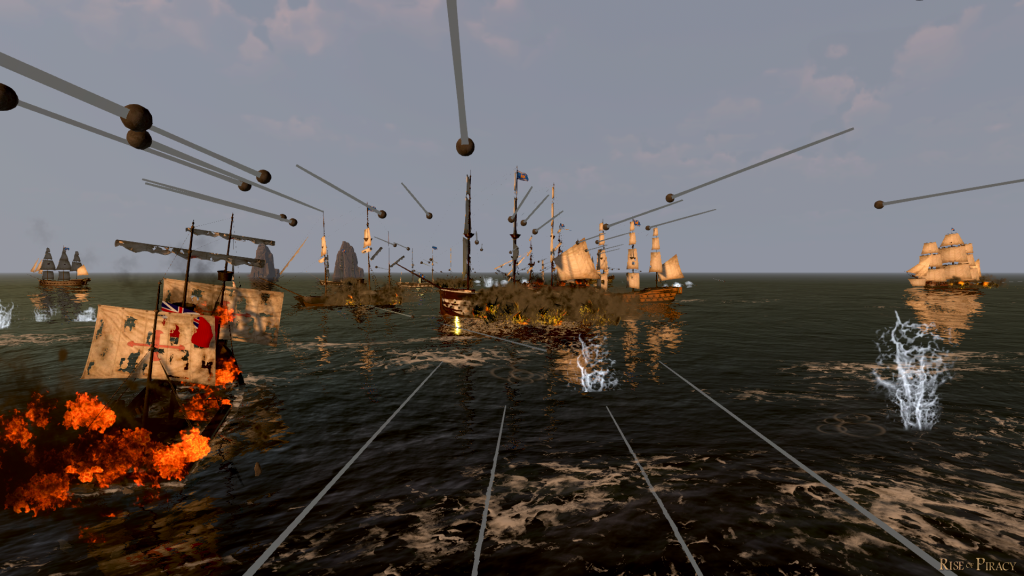 Rise of Piracy gameplay.
