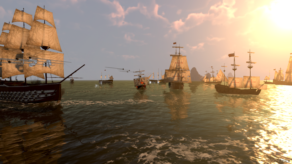 Rise of Piracy gameplay.