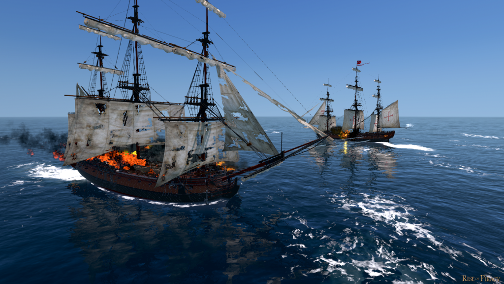 Rise of Piracy gameplay.