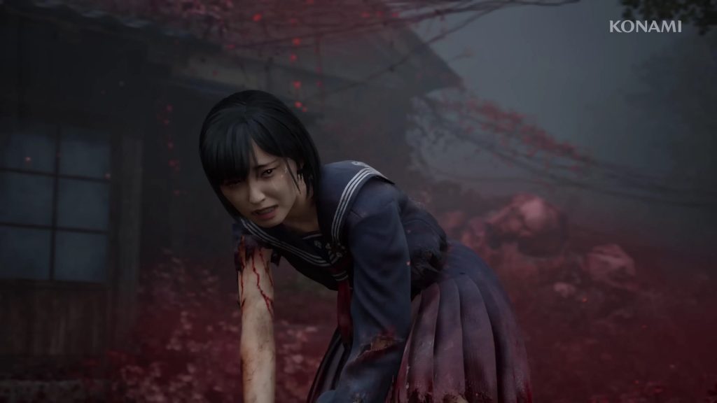 Silent Hill F gameplay.
