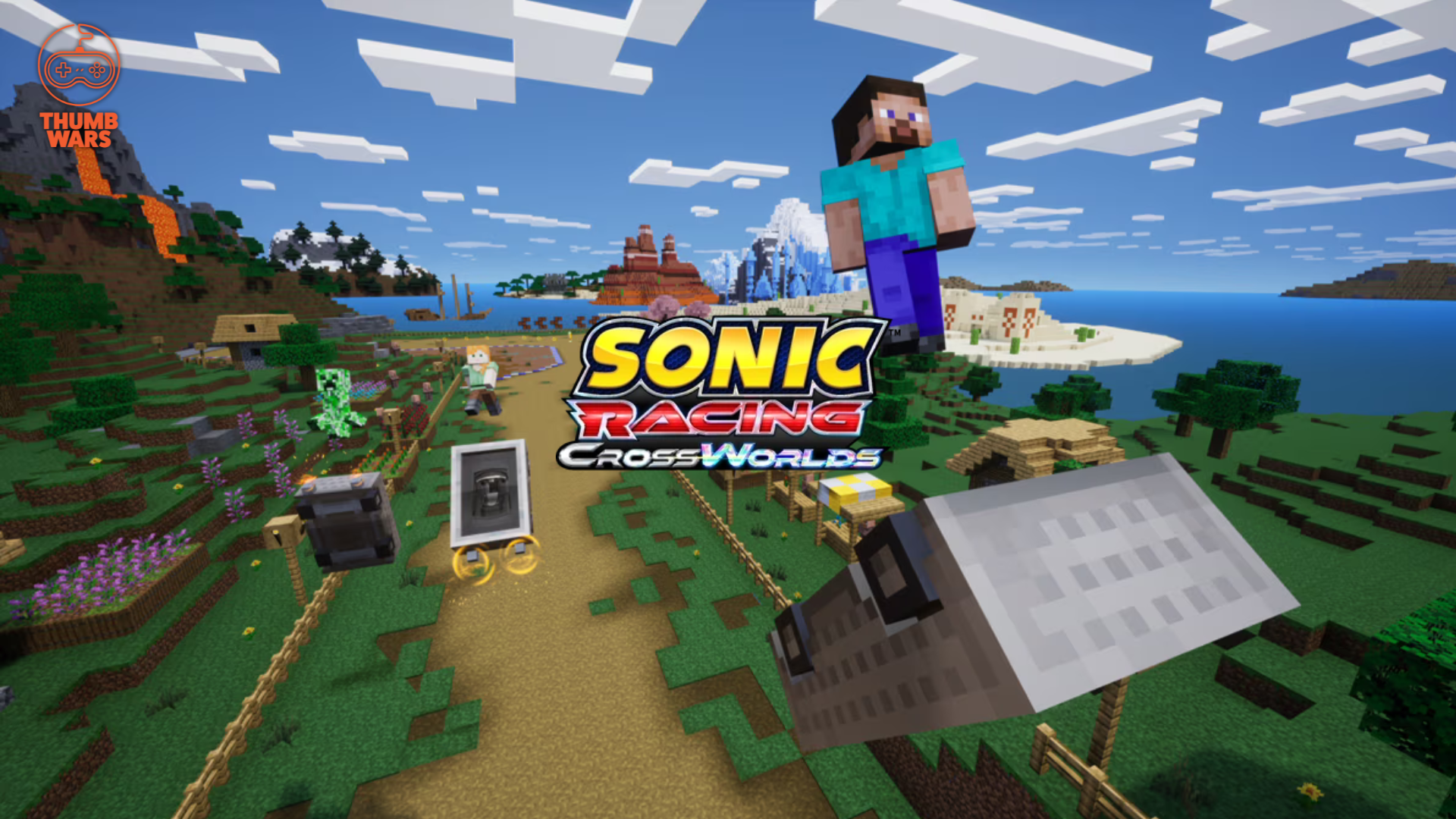 sonic racing: crossworlds minecraft pack