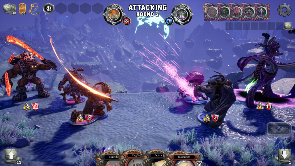 Dragon Front: Adventures gameplay.