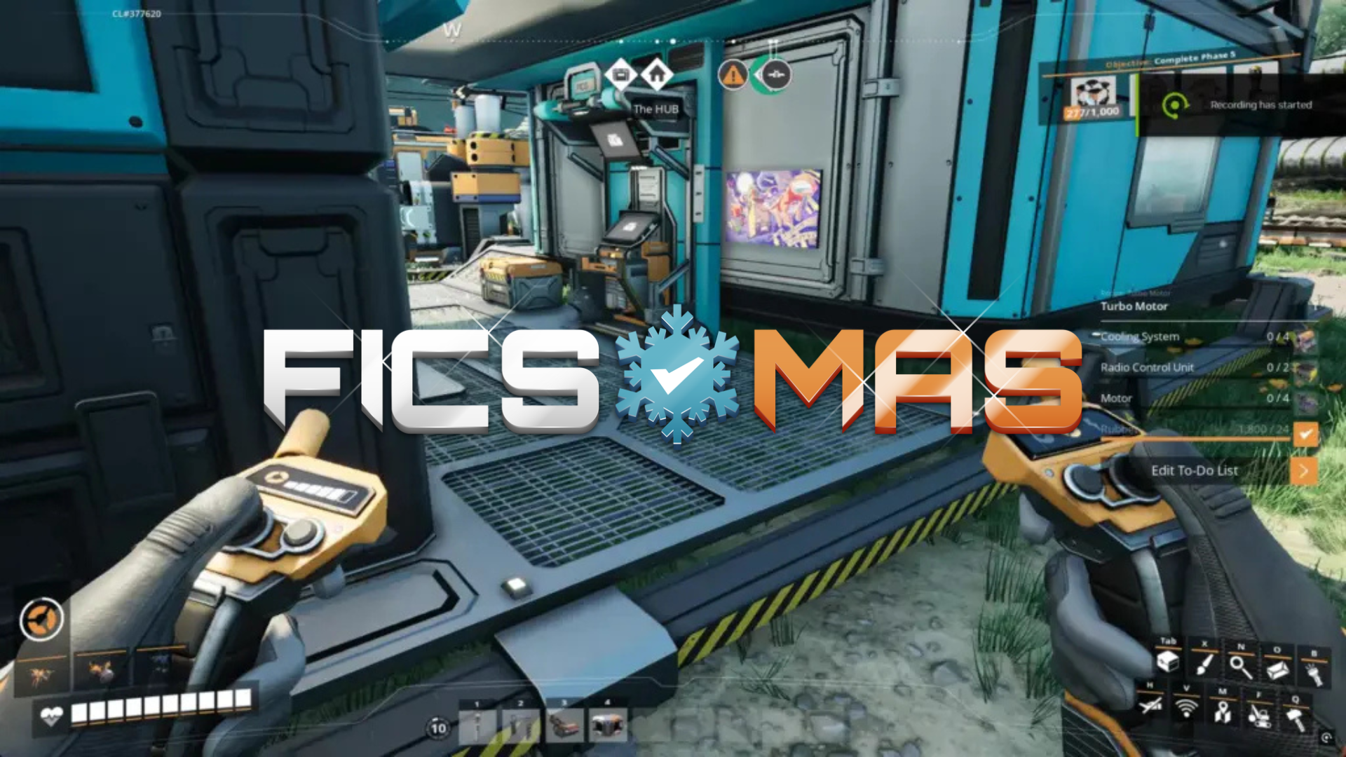 satisfactory ficsmas 2025