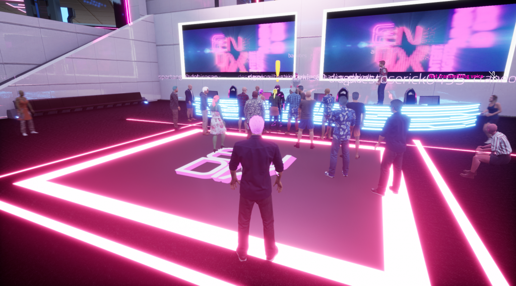 ENDIX Expo convention building lobby.