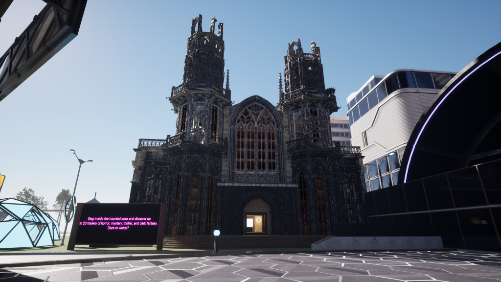 Haunted Castle Acting as a Theatre for Horror Games.