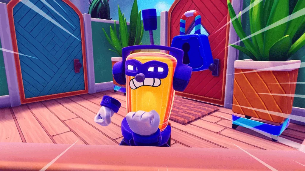 Bandit Trap gameplay of a trapper emoting.