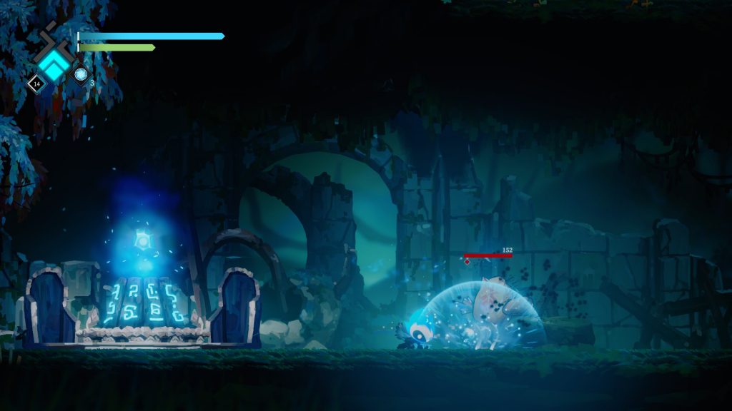 Solateria basic combat on a dummy.