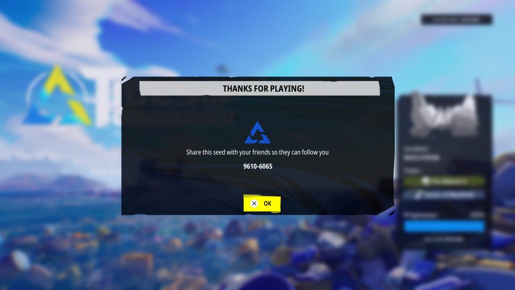 My friend code within Tides of Tomorrow.