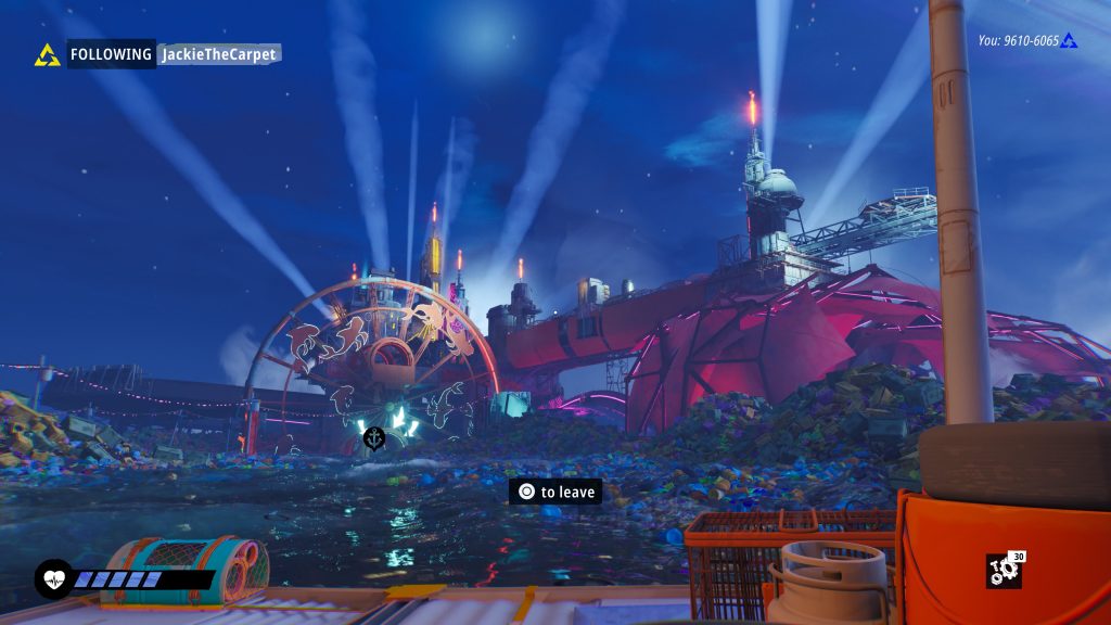 Tides of Tomorrow racing location.