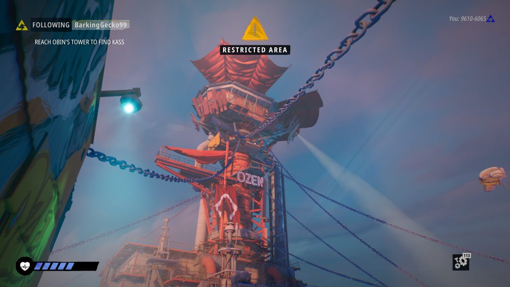 A large tower within Tides of Tomorrow that is a restricted location.