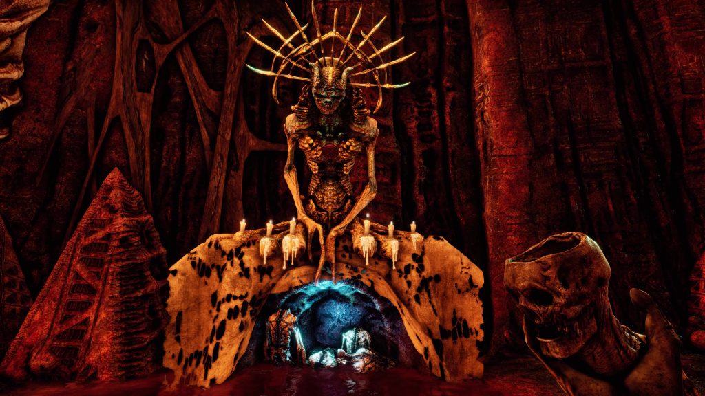 Necrophosis: Full Consciousness entity unveiling a secret.