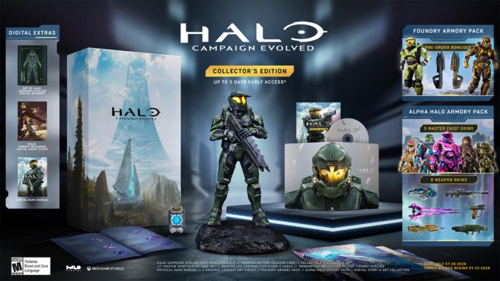 halo campaign evolved collector's edition 