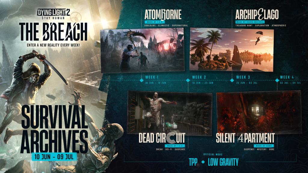 dying light 2: Stay human the breach update roadmap