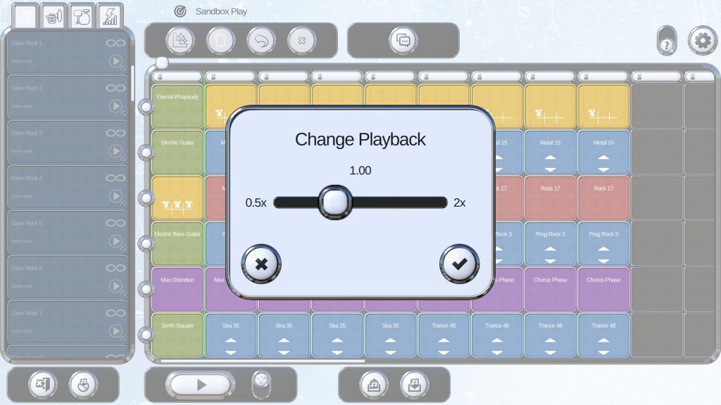 Lassen's Loop playback speed changer.