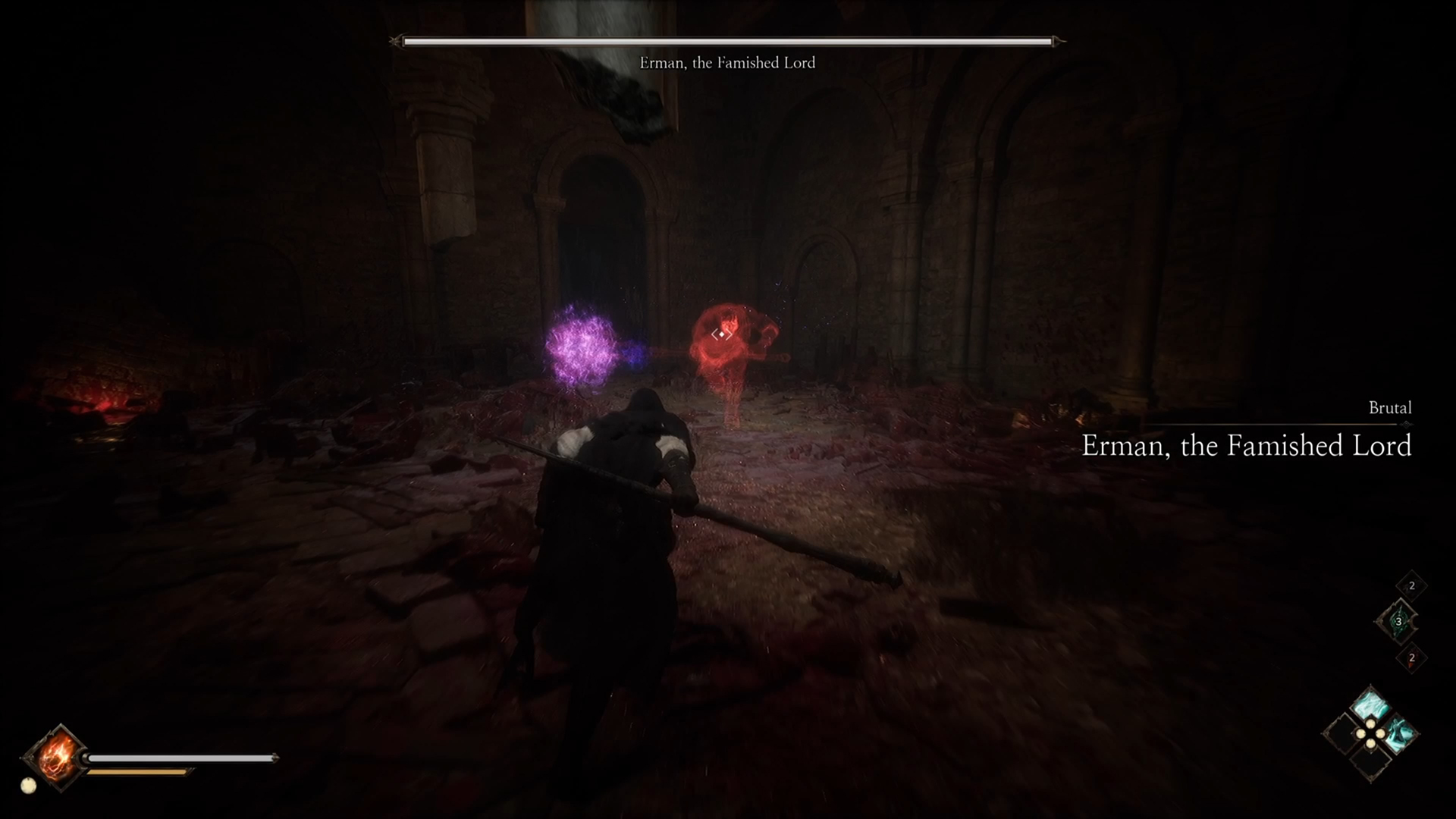 erman the famished lord boss in the relic first guardian