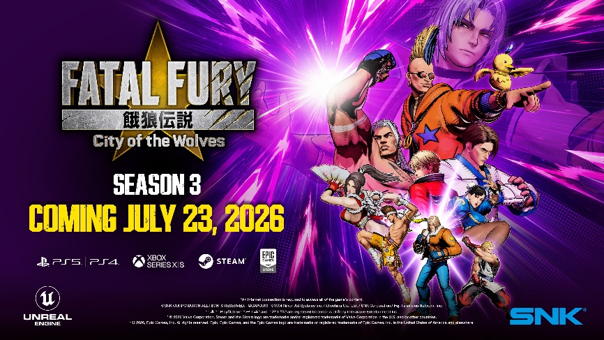 fatal fury: city of the wolves season 3 release date