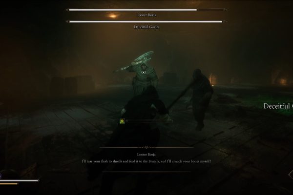 looter borja boss in the relic first guardian
