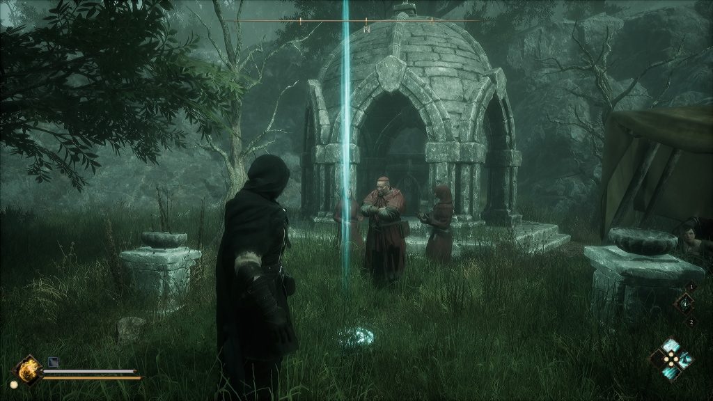 monks in the relic first guardian