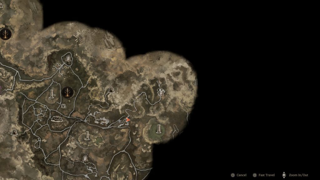 the prodigal bound in dust location