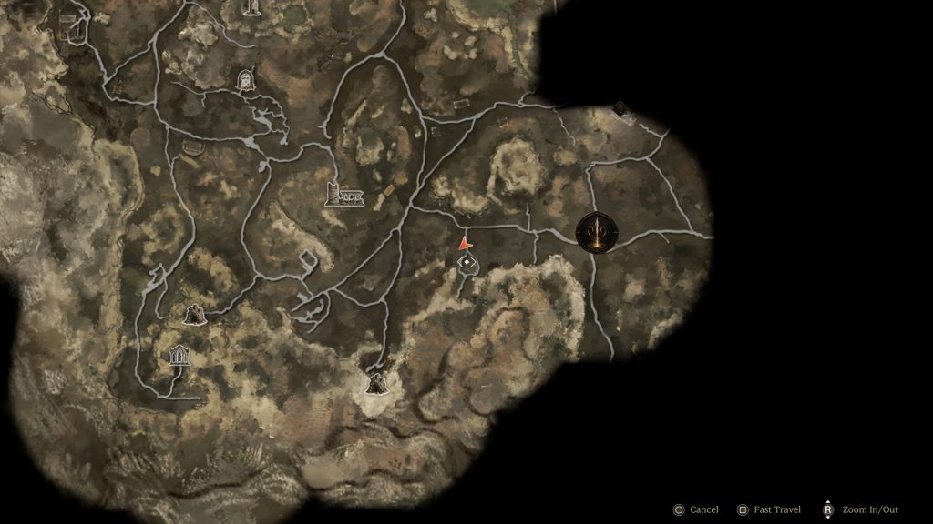 the wingless woman location in the relic first guardian