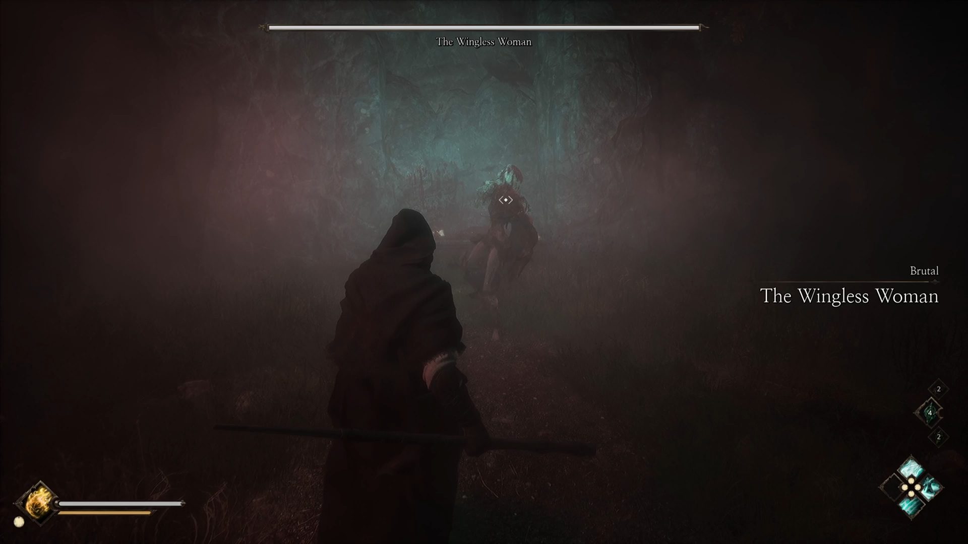 how to beat the wingless woman in the relic first guardian
