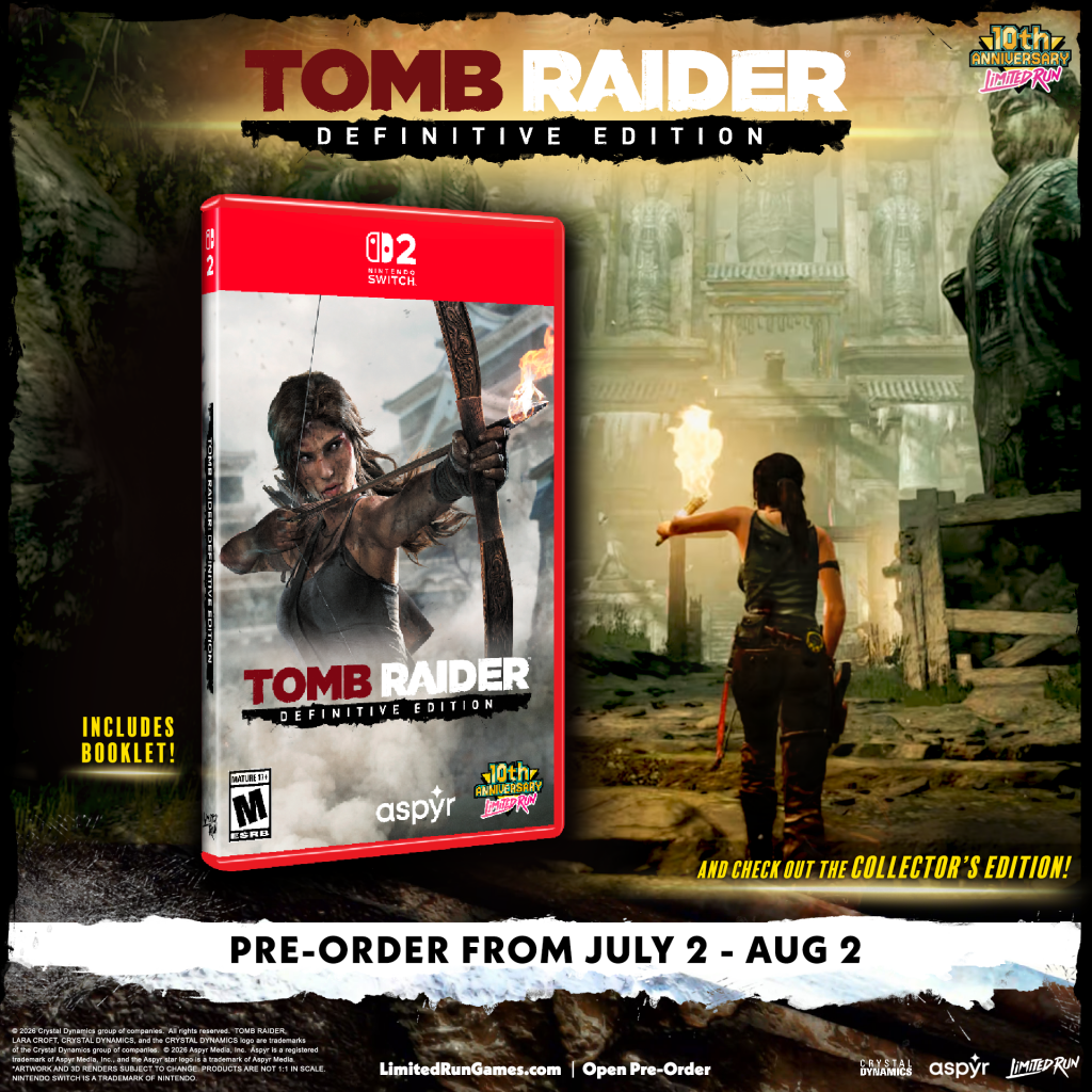 tomb raider definitive edition physical release standard edition