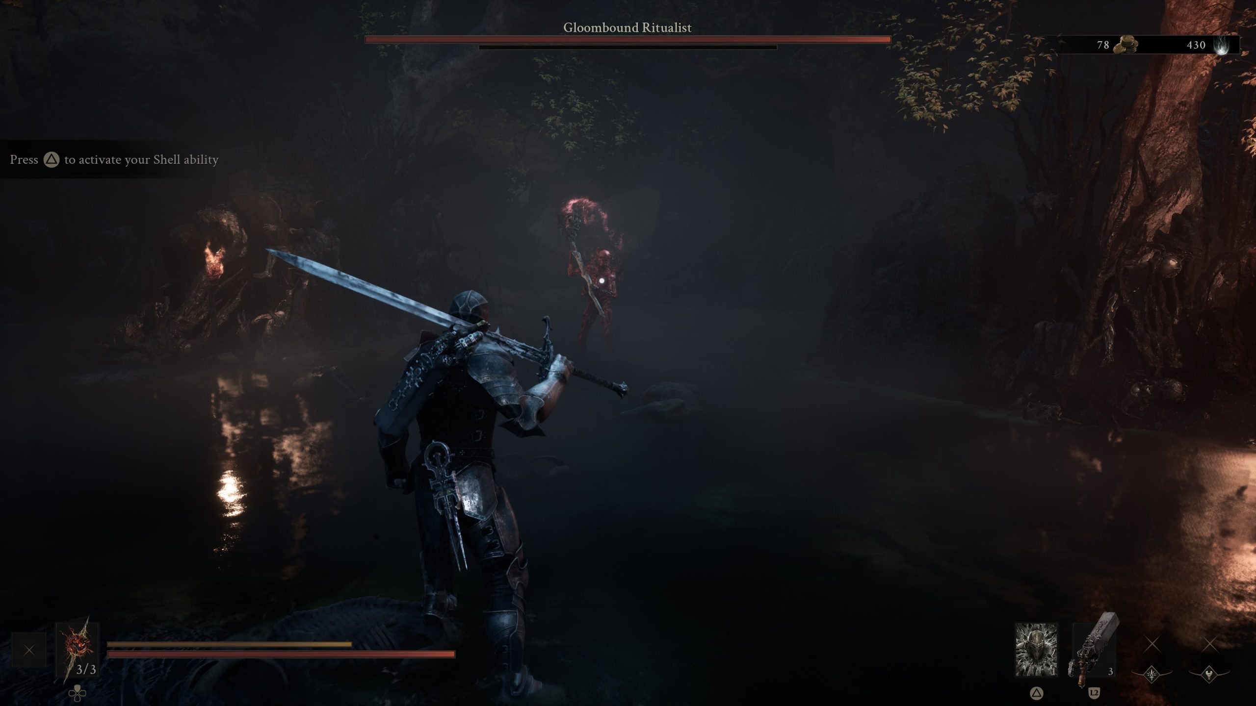 gloombound ritualist in mortal shell 2
