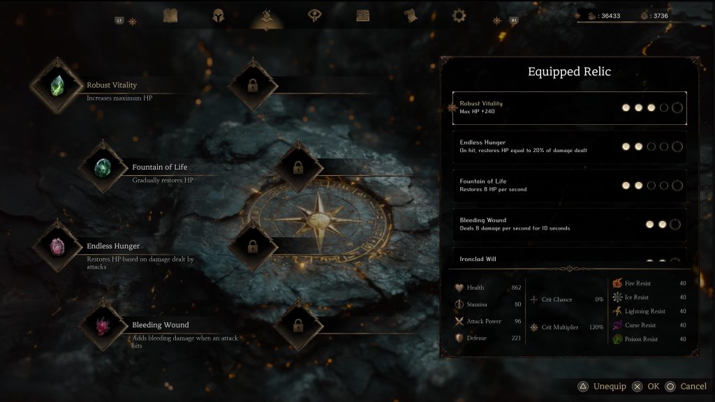the relic first guardian relic slots