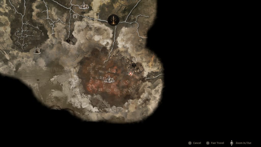 Dix the Fallen Heir's Location.